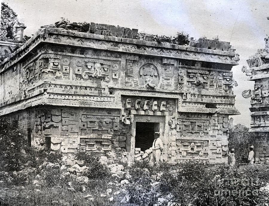 Exterior Of Monastery At Mayan Photograph by Bettmann
