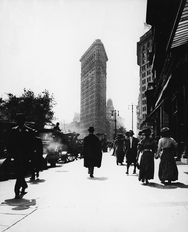 Exterior Of The Flat Iron Building Photograph by Fpg