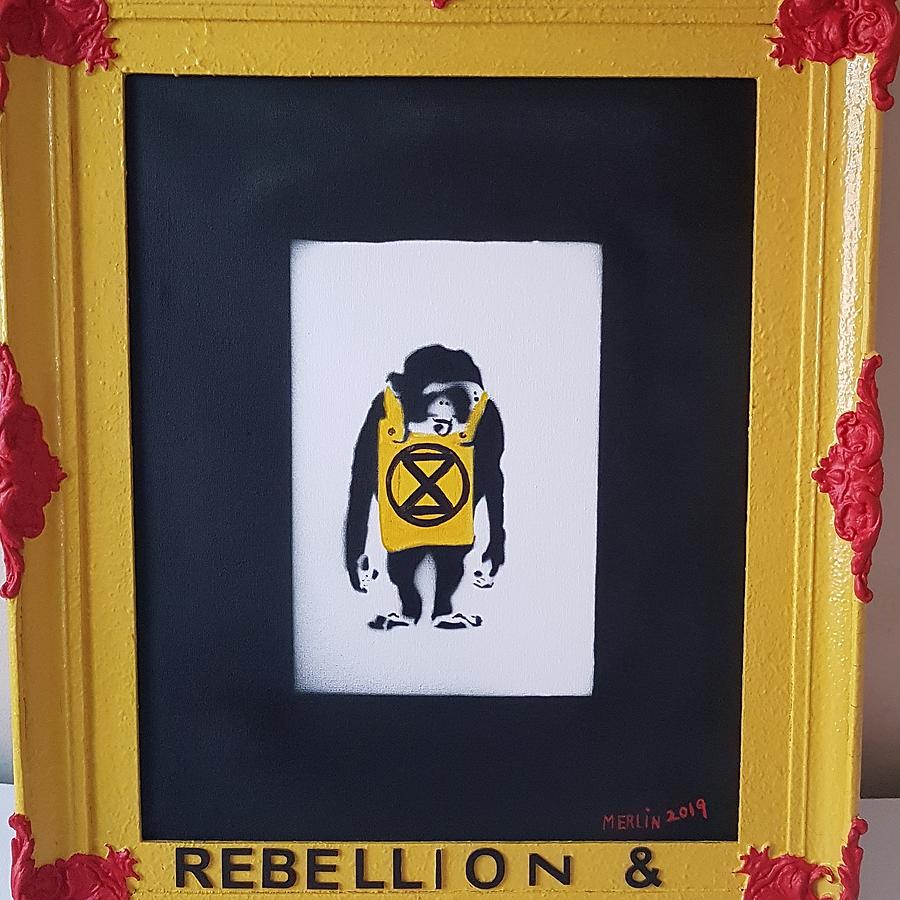 Extinction Rebellion Painting