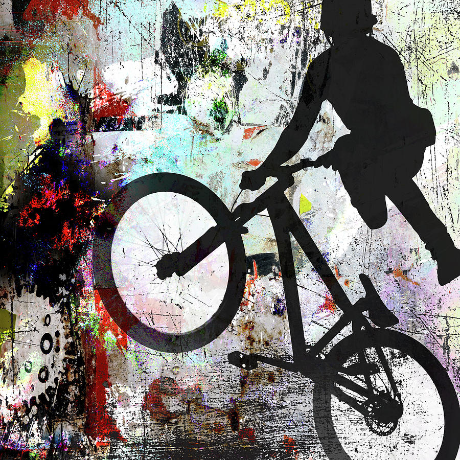Sports Mixed Media - Extreme Bmx 2 by Lightboxjournal
