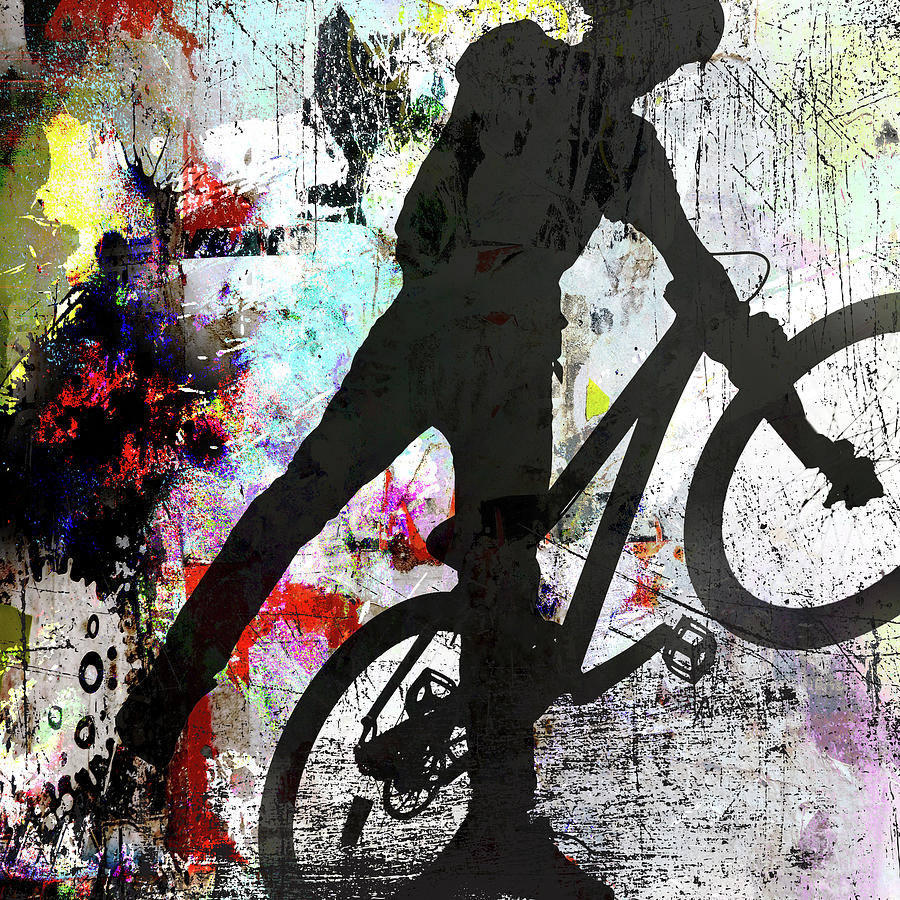 Sports Mixed Media - Extreme Bmx 3 by Lightboxjournal