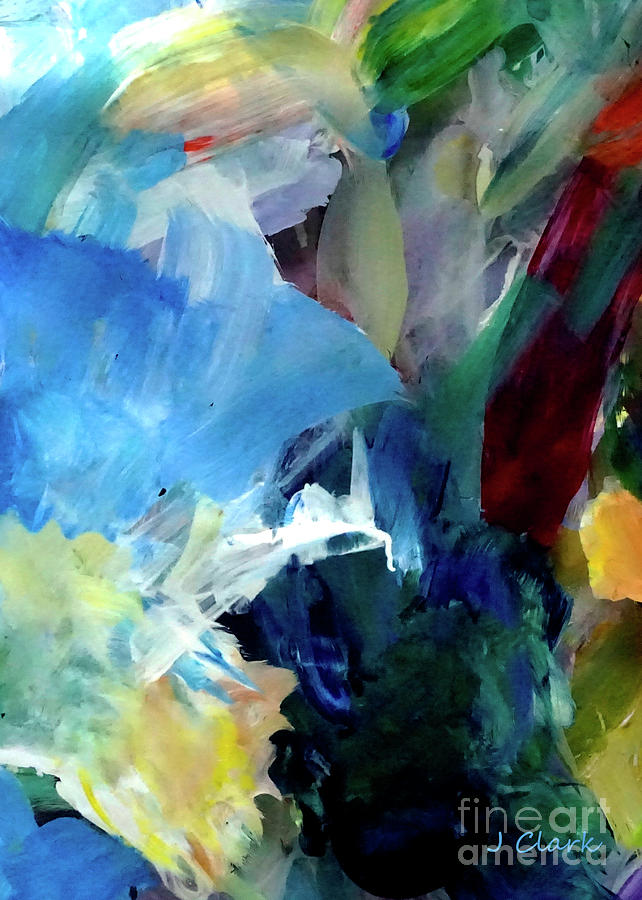 Exuberance Painting - Exuberance by John Clark Exuberance Painting - Exuberance by John Clark