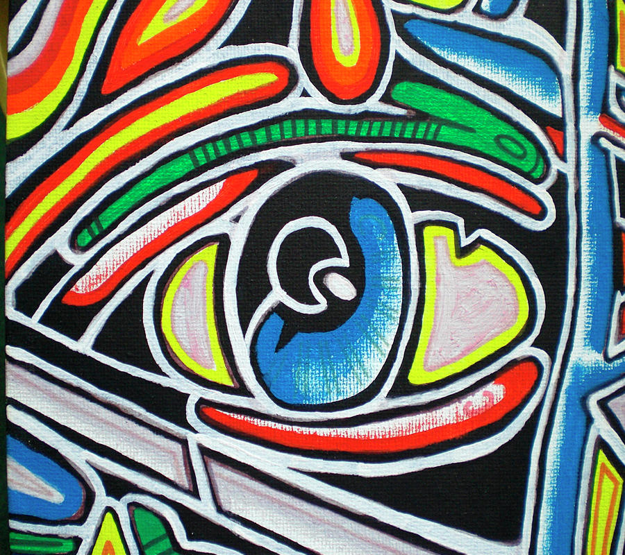 Eye Mixed Media - Eye by Abstract Graffiti