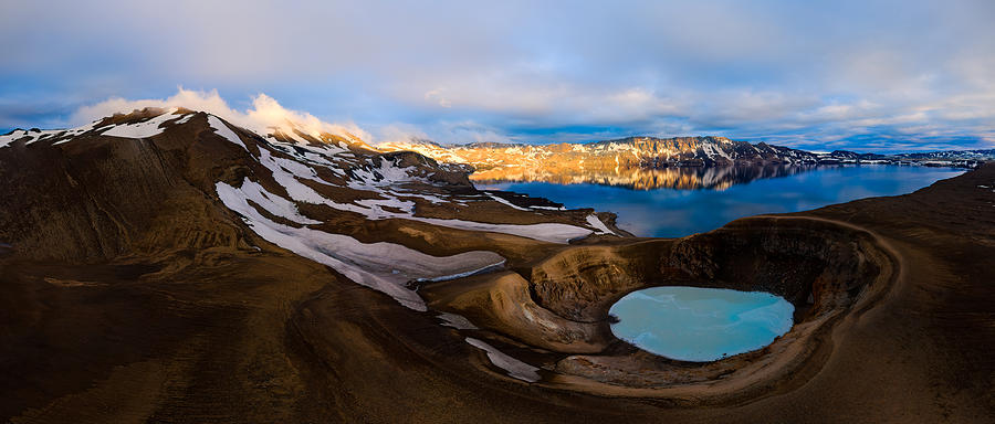 Iceland Photograph - Eye Of The Heaven by John Fan