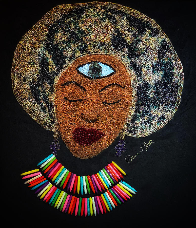 Third Eye Mixed Media - Eye See by Patrice Scott Third Eye Mixed Media - Eye See by Patrice Scott