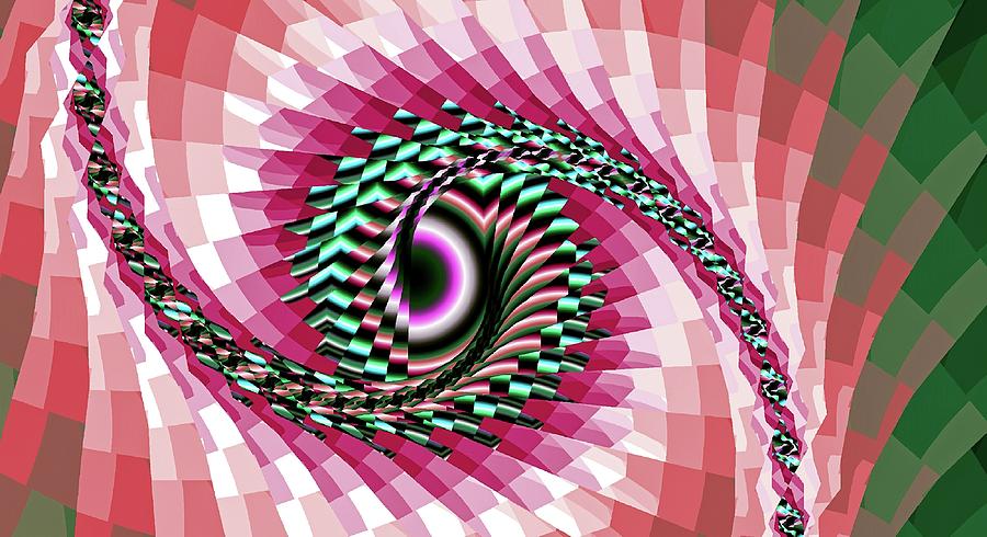 Eye Upon You Reddish Digital Art by Don Northup