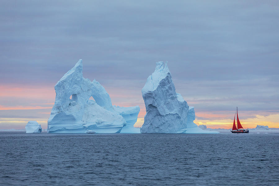 Eyes of the Iceberg Photograph by Erika Valkovicova