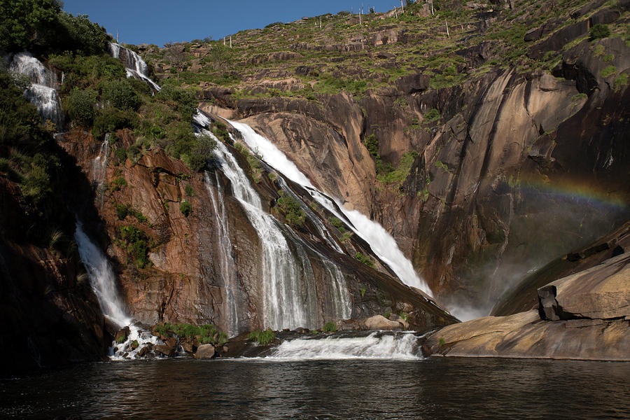 Ezaro waterfall Photograph by RicardMN Photography