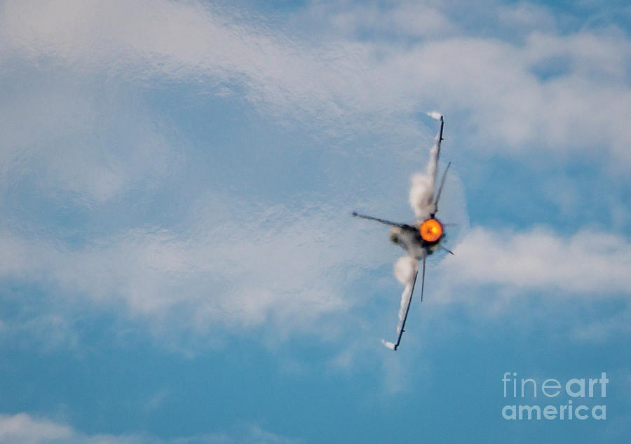 F-16 Exhaust Photograph by Tom Claud
