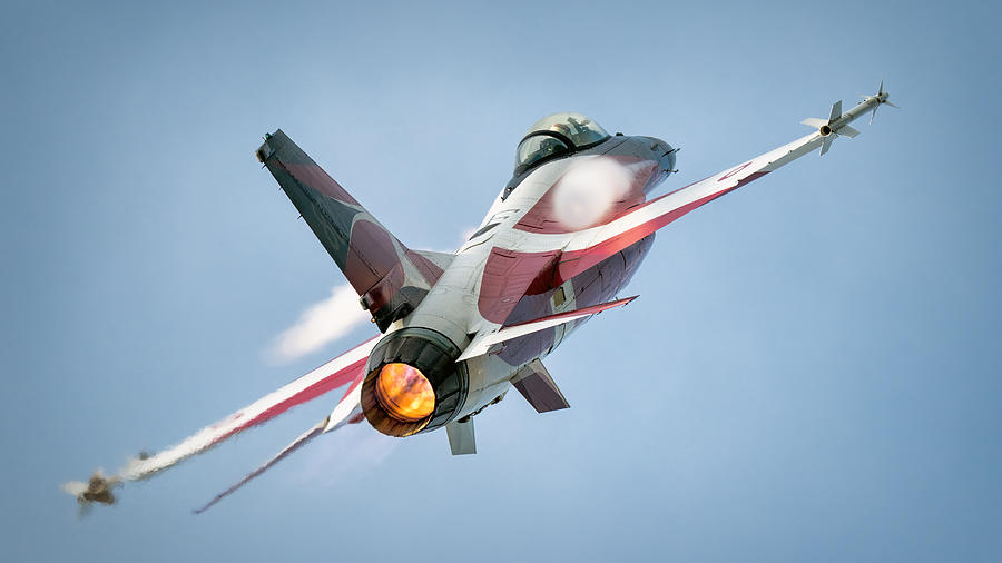 Viper Photograph - F-16 by Piotr Wrobel