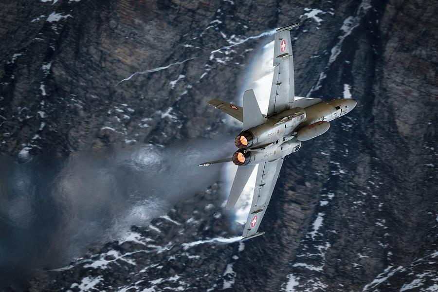 F-18 Hornet Photograph by Piotr Wrobel