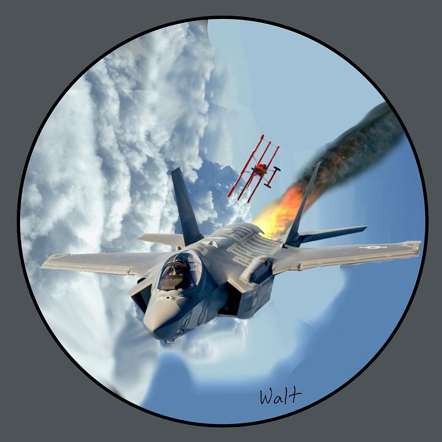 F-35 vs The Red Baron by Walter Chamberlain F-35 vs The Red Baron by Walter Chamberlain