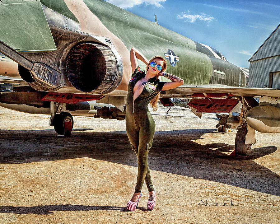 F 4 Phantom Afterburner Digital Art By Robert Alvarado Fine Art America 