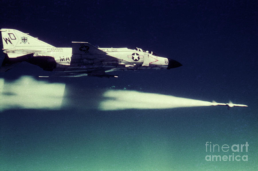 F-4 Phantom II / WD8  Photograph by Oleg Konin