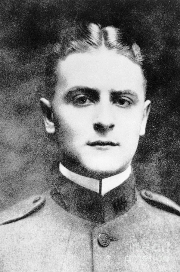 F. Scott Fitzgerald In Uniform Photograph by Bettmann