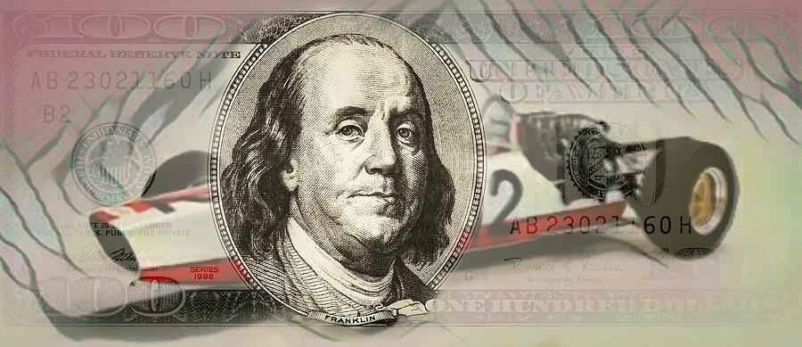 100$ Mixed Media - F1-67 $$$ by Milien 100$ Mixed Media - F1-67 $$$ by Milien