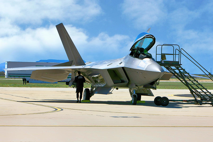 F22 Rapter Photograph by Chris Smith