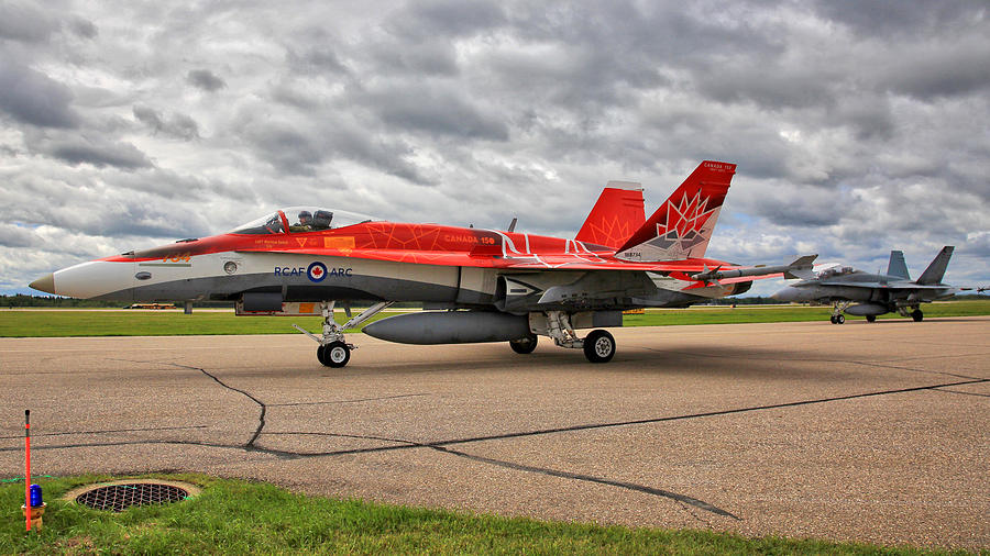 FA 18 Legacy Hornet Canada 150 Photograph by James Anderson