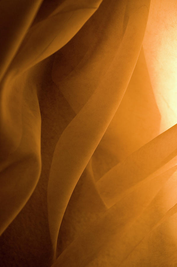 Fabric Flows In Golden Light Photograph by Jcarroll-images