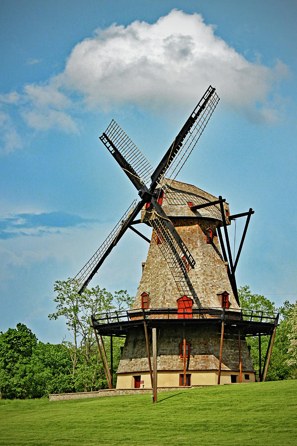 Fabyan Windmill Photograph