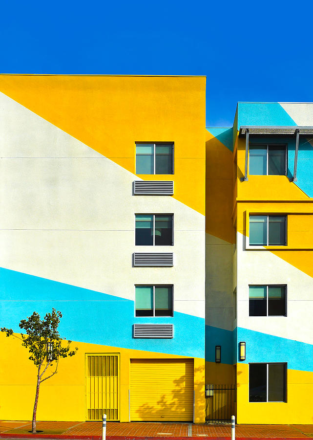 San Diego Photograph - Facade - Downtown San Diego California by Arnon Orbach