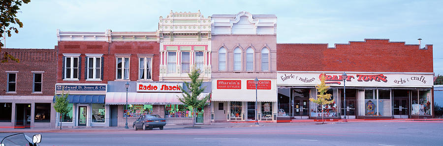 Facade Of Stores, Business Street Photograph by Panoramic Images