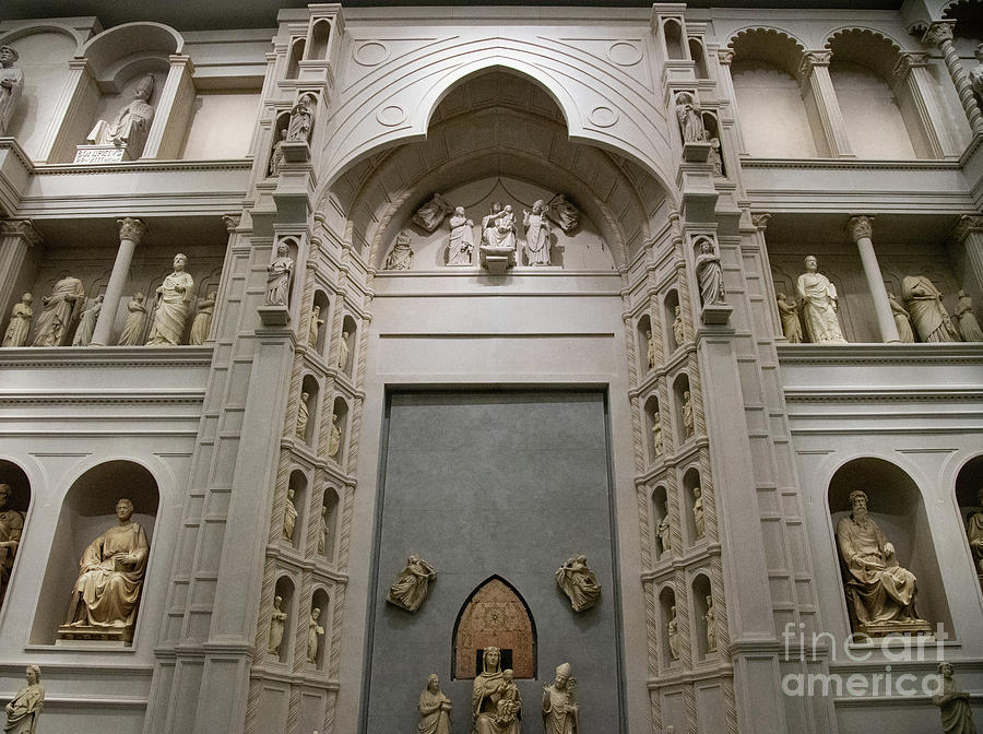 Facade of The Cathedral of Santa Maria of Florence Photograph by Wayne Moran