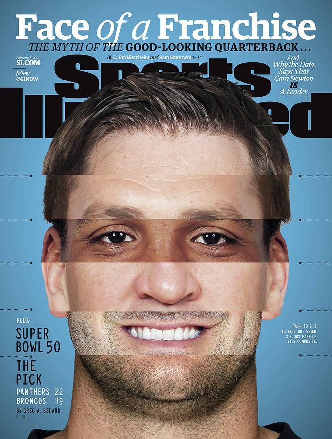 Face Of A Franchise The Myth Of The Good-looking Quarterback Sports Illustrated Cover Photograph by Sports Illustrated