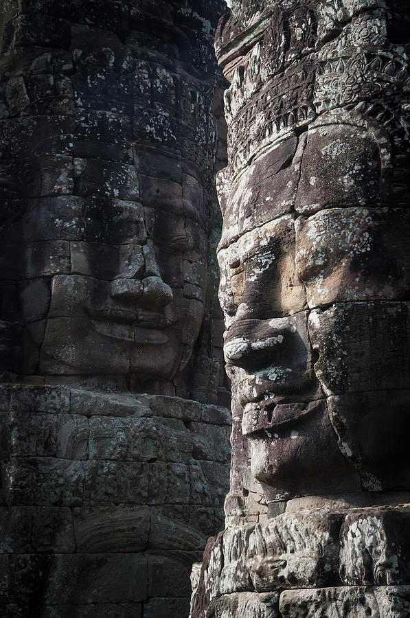 Face Sculptures On Stone Walls At Photograph by Alex Adams / Design Pics Face Sculptures On Stone Walls At Photograph by Alex Adams / Design Pics