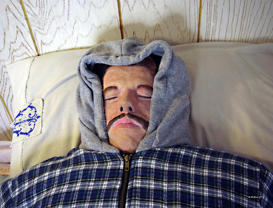 Bed Photograph - Face Value by Brian Wallace