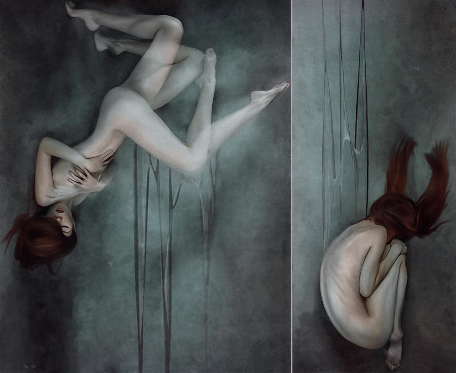 Fine Art Nude Photograph - Faceless by Ekaterina Zagustina