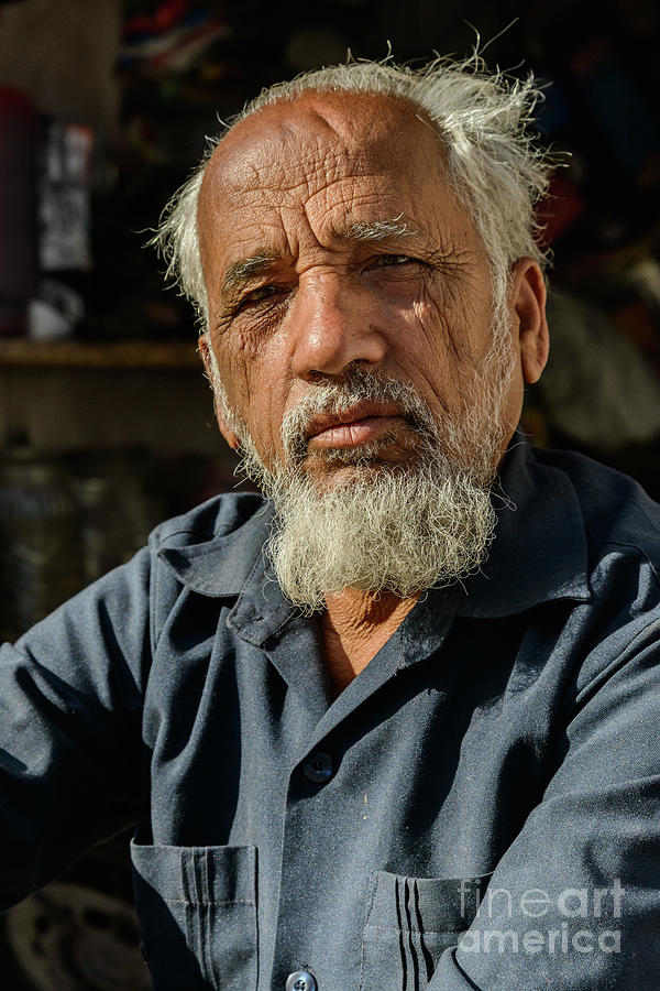 Faces of Jodhpur 05 Photograph by Werner Padarin