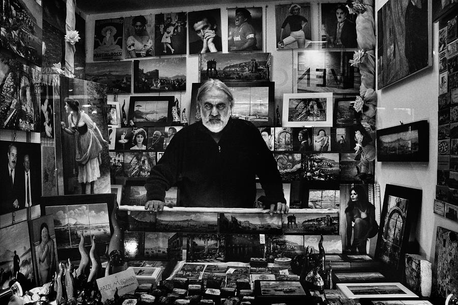 Faces Of Naples Photograph by Antonio Grambone