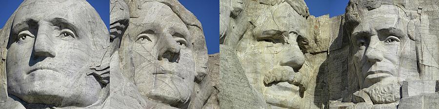 Faces of Rushmore Panoramic Photograph by Connor Beekman