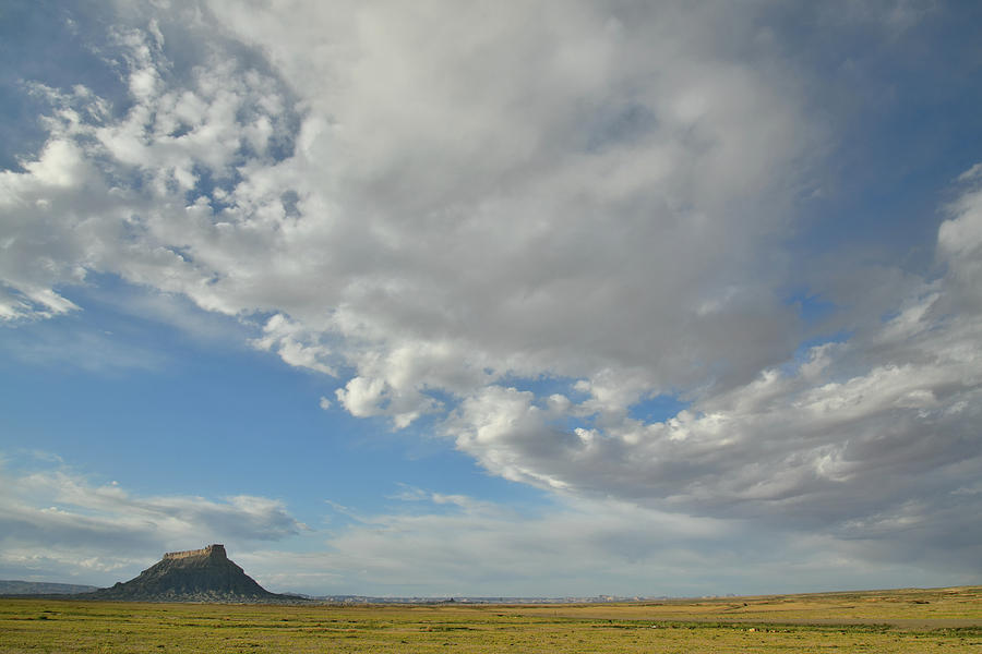 Factory Butte of Utah Photograph by Ray Mathis