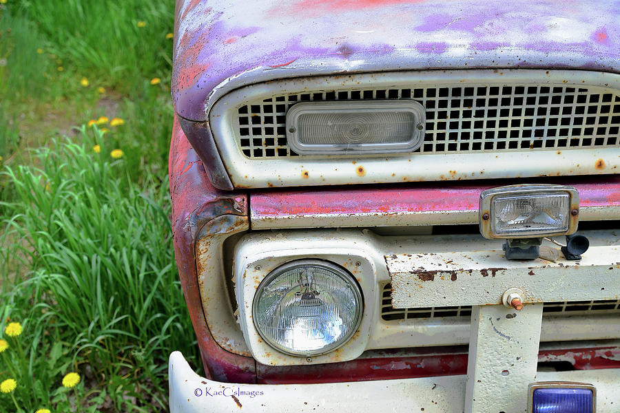 Fade To Pastel Old Truck Photograph by Kae Cheatham