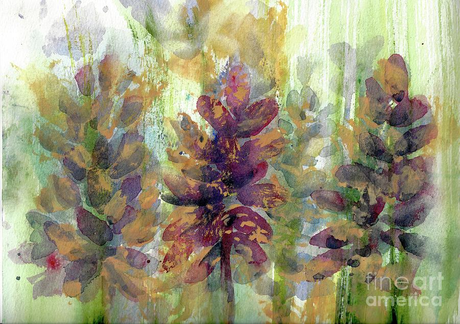 Faded Garden Painting by Francelle Theriot