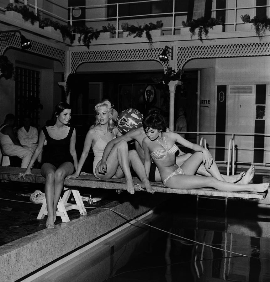 Faibles Femmes. Actors On November 1958 Photograph by Keystone-france