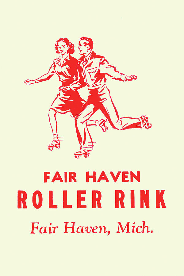 Fair Have Roller Rink Painting by Unknown