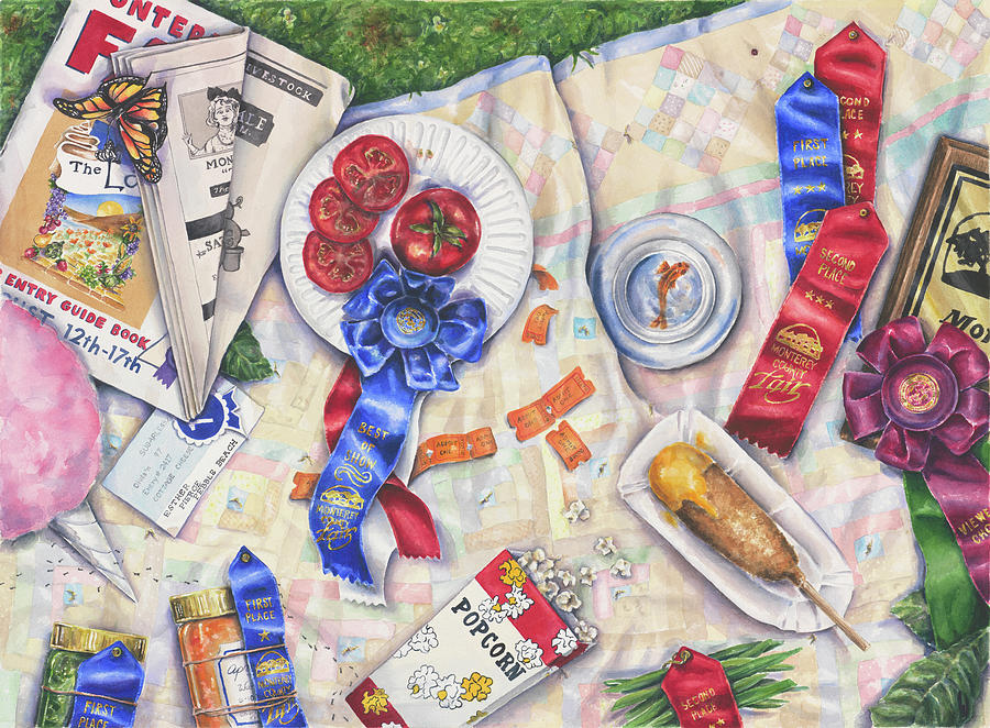 Fair Time Painting by Charlsie Kelly