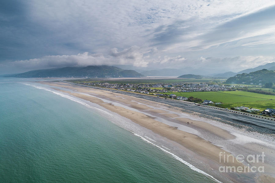 Fairbourne, Snowdonia, Wales - from the air #1 by Keith Morris Fairbourne, Snowdonia, Wales - from the air #1 by Keith Morris