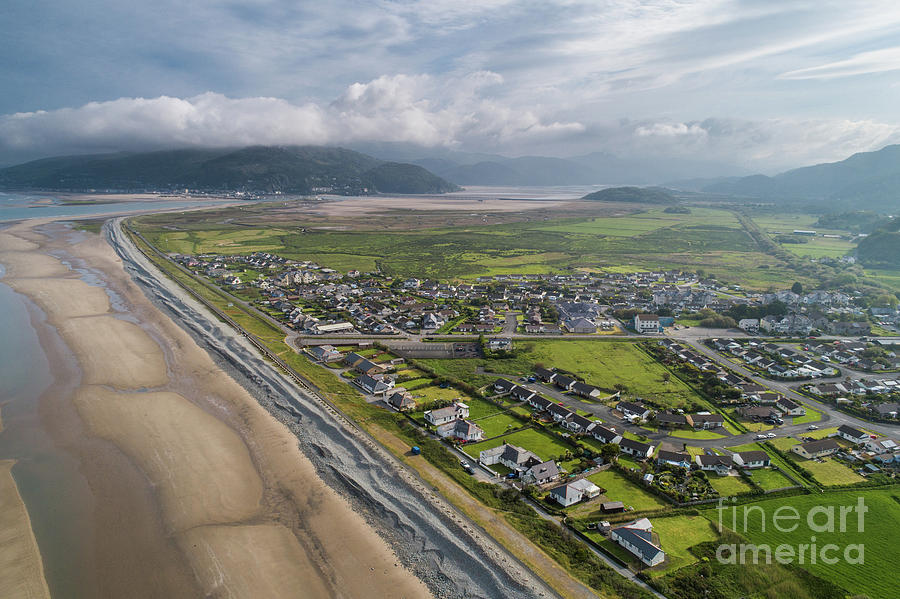 Europe Photograph - Fairbourne, Snowdonia, Wales - From The Air #3 by Keith Morris Europe Photograph - Fairbourne, Snowdonia, Wales - From The Air #3 by Keith Morris