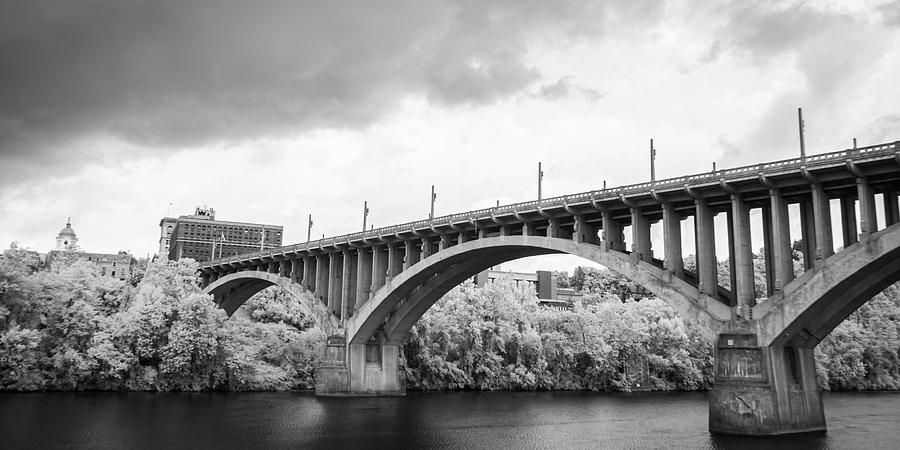 Fairmont Bridge IR Photograph by Steve Konya II - Fine Art America