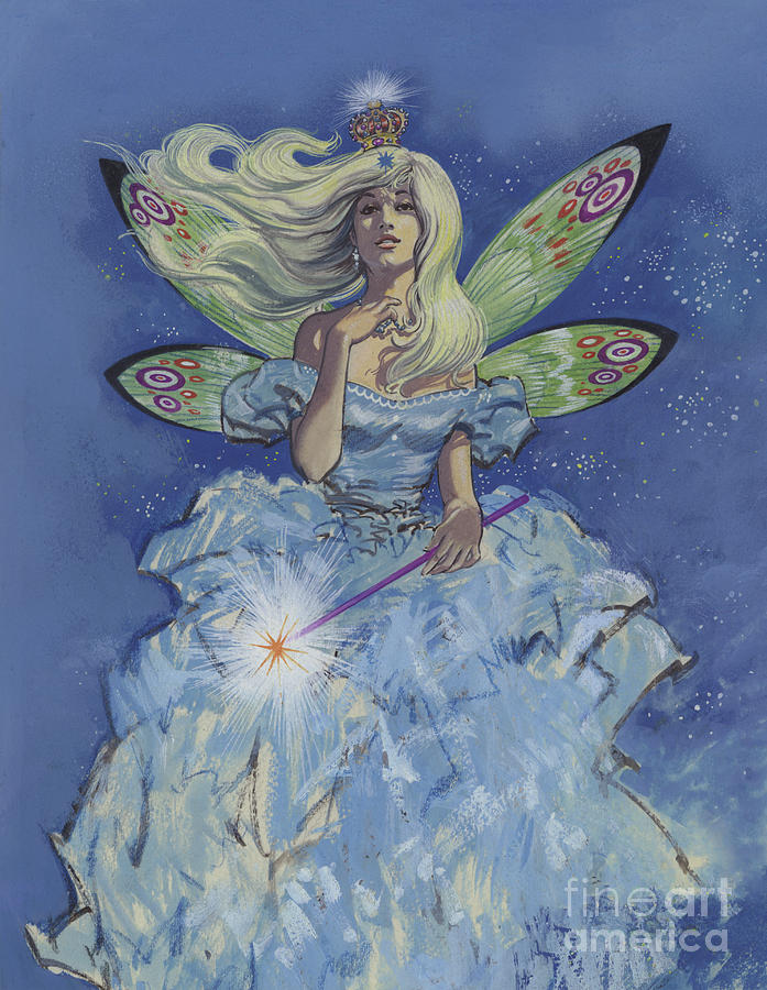 Fairy Godmother  Painting by English School
