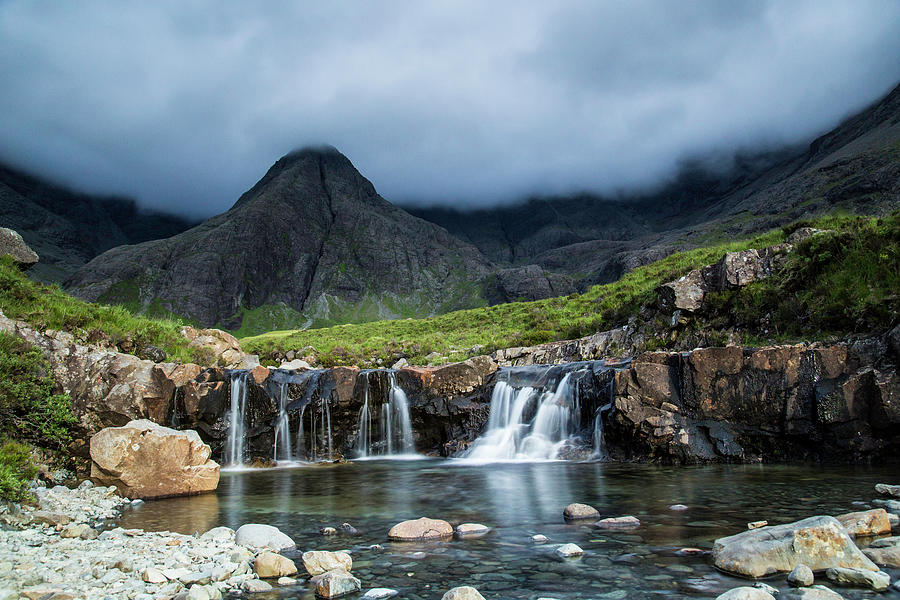 Nature Digital Art - Fairy Pools, Isle Of Skye, Scotland by Jonny Maxfield