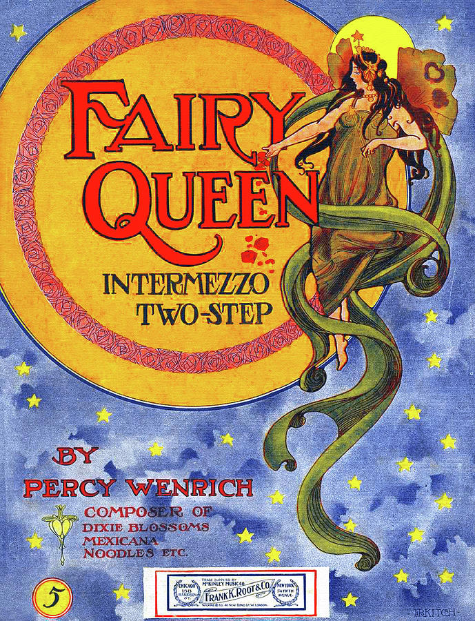 Fairy Queen Intermezzo Two Step Painting by Earl Roy Kitch