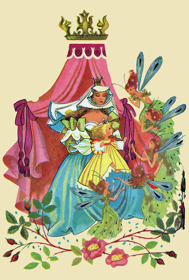 Fairy Queen Painting by Sheilah Beckett