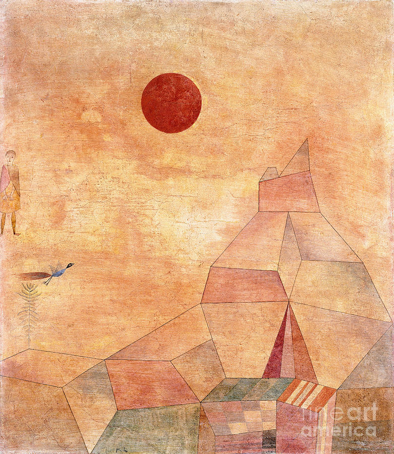 Fairy Tale, 1929 Watercolour On Gessoed Canvas Painting by Paul Klee