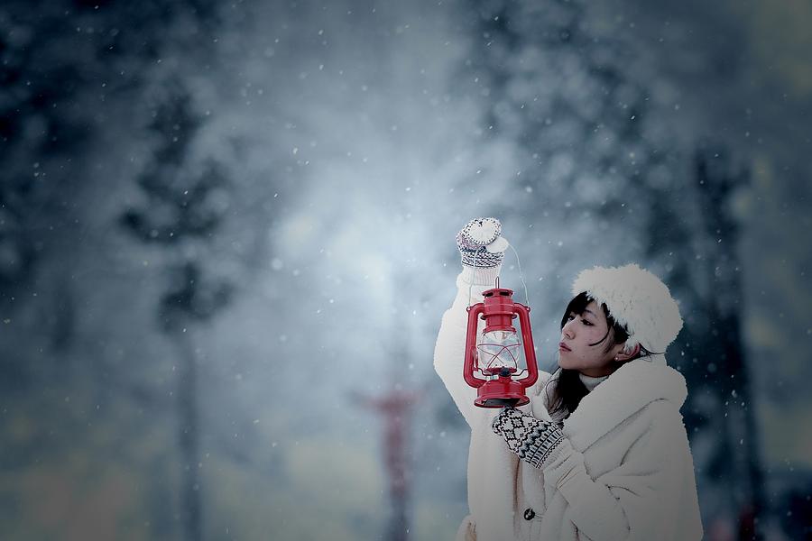 Winter Photograph - Fairy Tale by 7 Flavor C/p