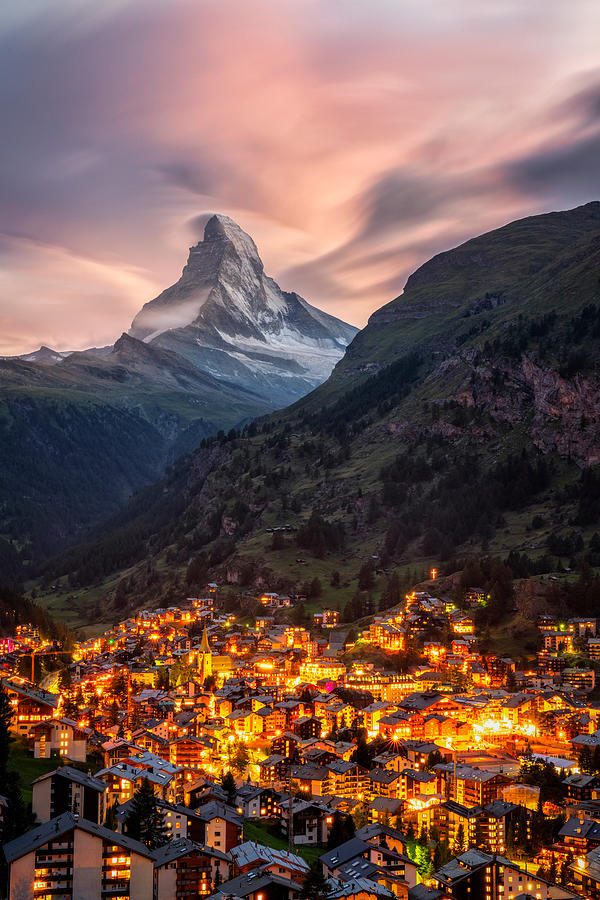 Swiss Photograph - Fairytale Mountain by Álvaro Pérez & Jose M. Pérez. Brothers
